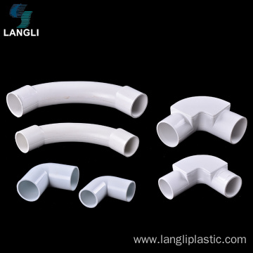 Saddle Clip Angle Elbow Pvc Electrical Pipe Fitting